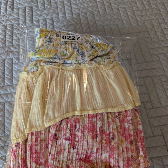 LoveShackFancy Womens Multi-Colored Ruffled Mini Skirt Size XS (0227) - Picture 9 of 9